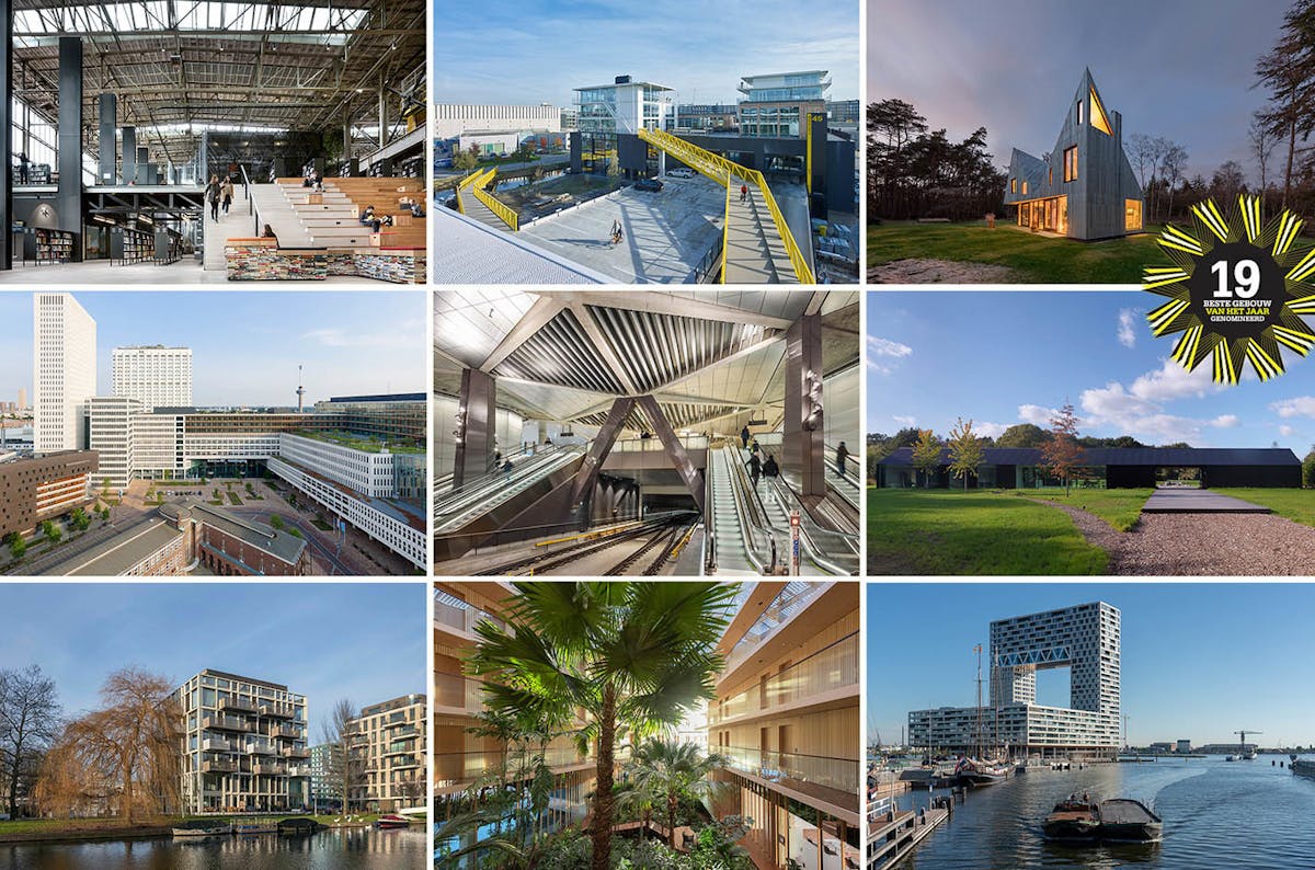 9 gebouwen in de race voor BNA Beste Gebouw 2019 - featured image