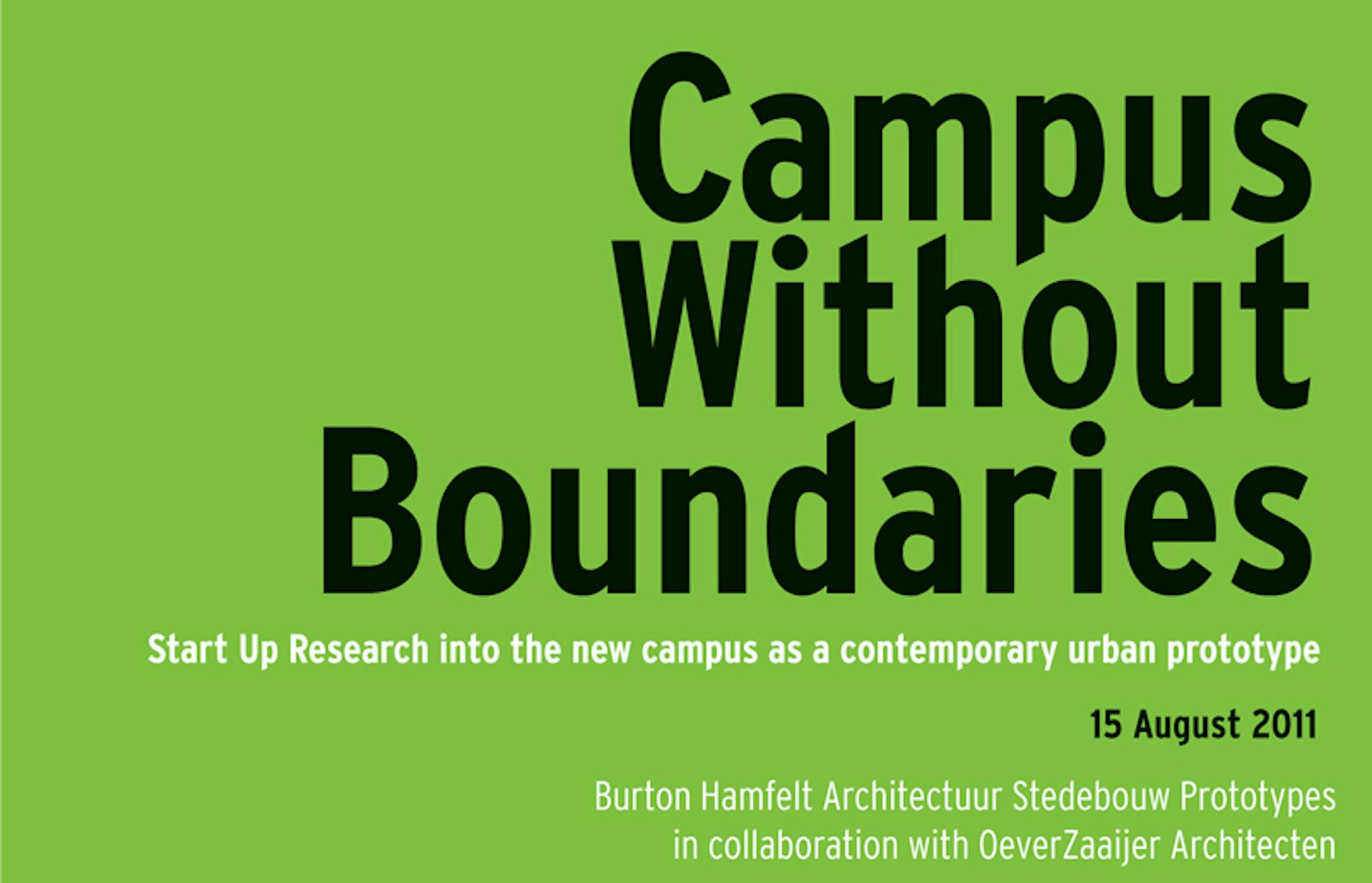 Onderzoeksverslag Campus without boundaries