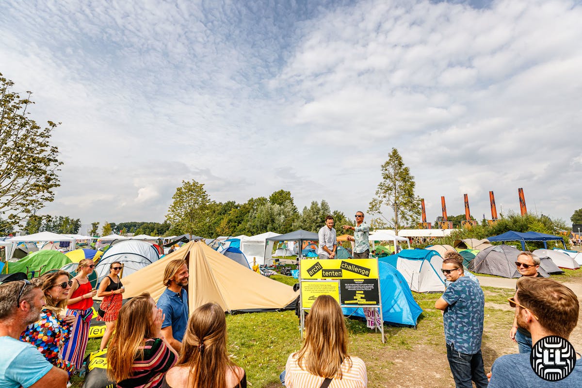 Eerste ArchiTent steelt show op Lowlands