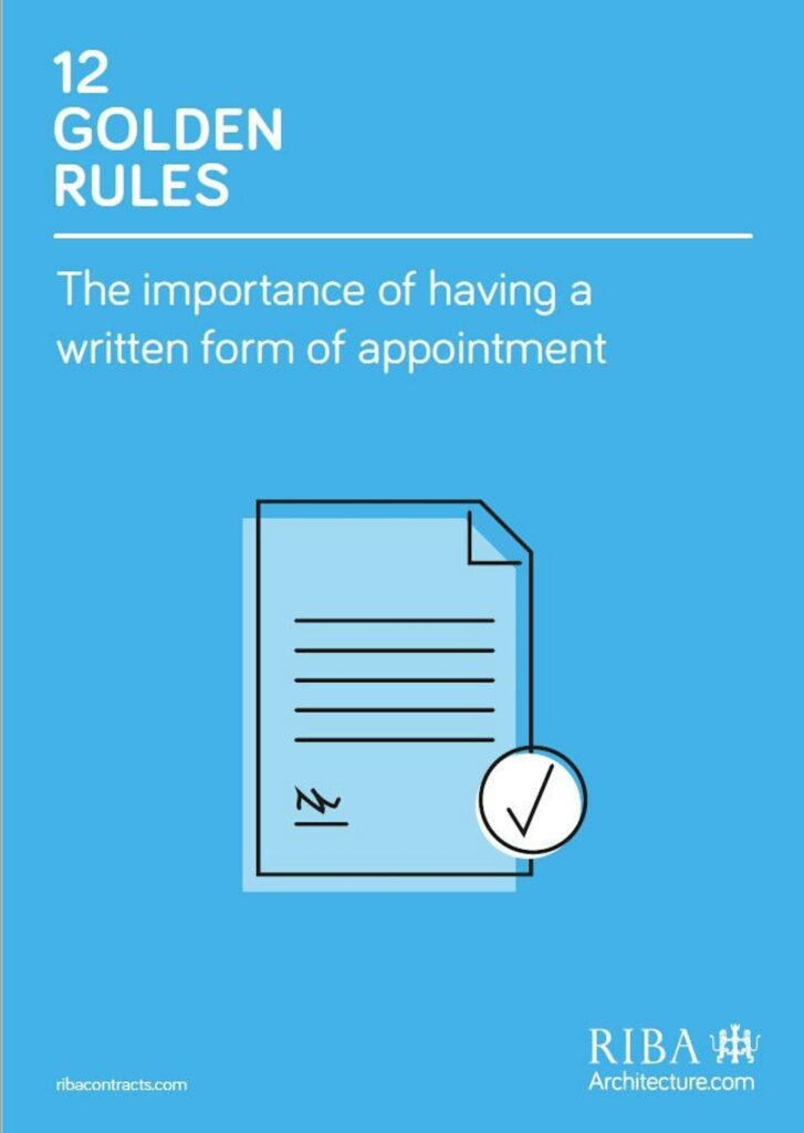 12 Golden Rules Booklet - RIBA
