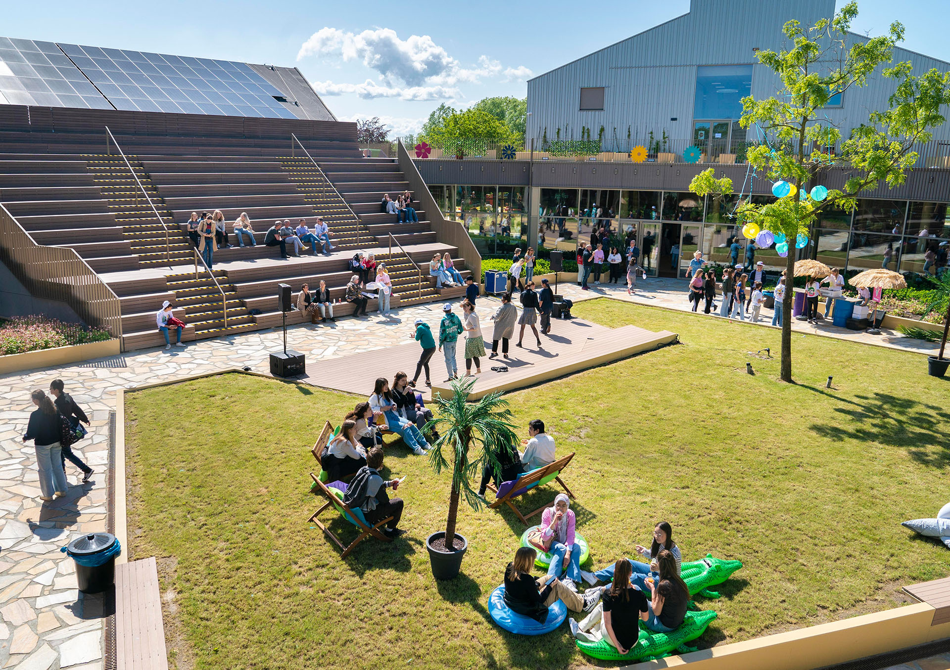 Een campus als dorp - Hoofdfoto