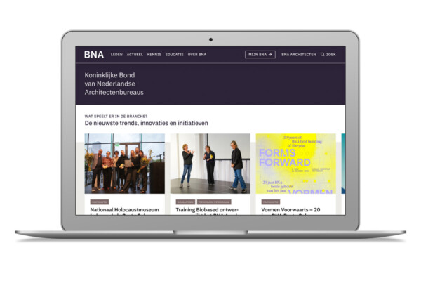 Nieuwe BNA website en huisstijl