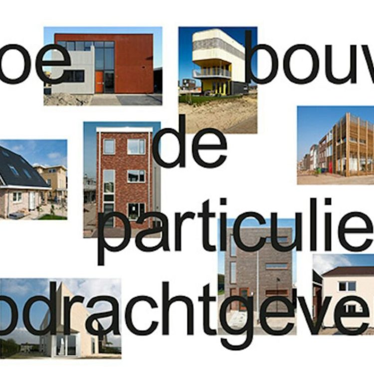 Artikel 'Hoe bouwt de particuliere opdrachtgever' Ruimtevolk