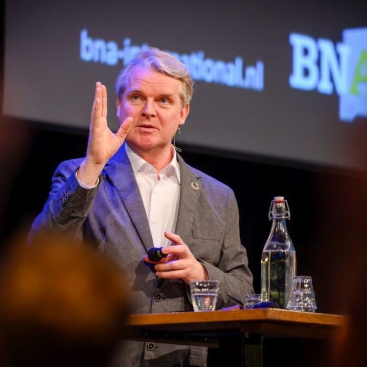 Key note spreker Philip Tidd