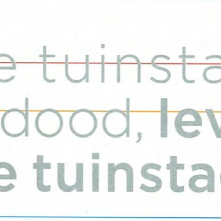De tuinstad is dood. LEVE de tuinstad
